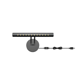 Adjustable USB Powered Black LED Vanity Mirror Light Zawala Image - 7