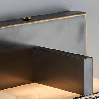 ZOWALA - Modern Vertical Stone LED Wall Sconce Image - 11