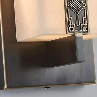 ZOWALA - Modern Vertical Stone LED Wall Sconce Image - 13
