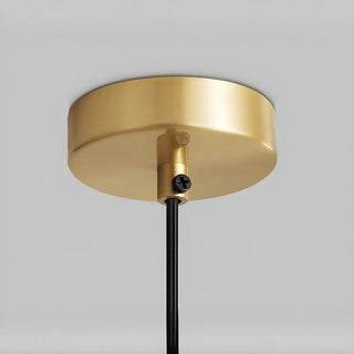 ZOWALA - Modern Unique Bedroom Metal Geometric Pendant Light Image - 10