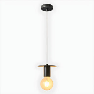 ZOWALA - Modern Unique Bedroom Metal Geometric Pendant Light Image - 5