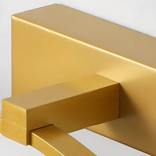 ZOWALA - Modern Elegant Gold Wavy LED Vanity Wall Light Image - 6