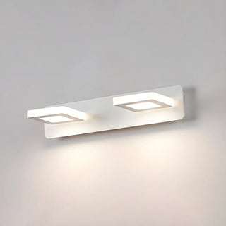 Simple Unique White Multi-Light Round Vanity Light Zawala Image - 35