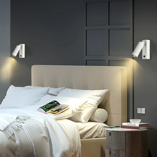 Adjustable Focused Beam Cylinder Bedroom Wall Lamp Zawala Image - 1
