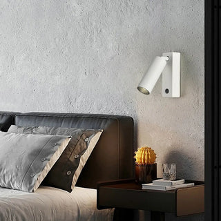 Adjustable Focused Beam Cylinder Bedroom Wall Lamp Zawala Image - 4