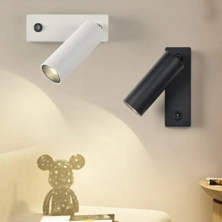 Adjustable Focused Beam Cylinder Bedroom Wall Lamp Zawala Image - 7