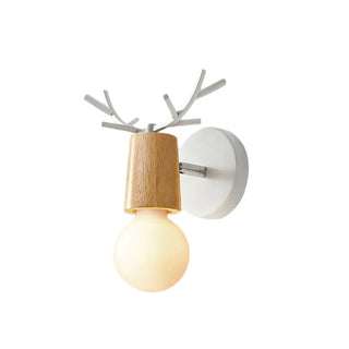 2-Light Black Decorative Antlers Vanity Wall Light Zawala Image - 13