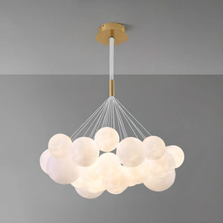 ZOWALA - Planet Living Room Adjustable Height Bubble Chandelier Image - 7