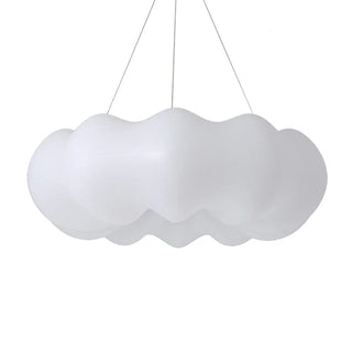 ZOWALA - Modern White Cloud Shape Plastic Ceiling Light