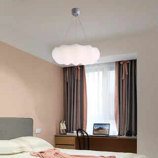 ZOWALA - Modern White Cloud Shape Plastic Ceiling Light