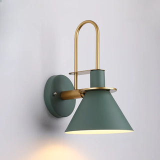 Minimalist Casual Cone Metal LED Wall Sconce Light Image - 10