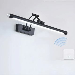 White Adjustable Modern Cylinder LED Vanity Light Zawala Image - 6