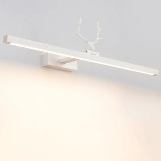 Creative Antler and Linear Design White Vanity Light Zawala Image - 4