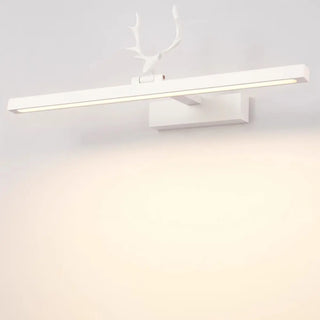 Creative Antler and Linear Design White Vanity Light Zawala Image - 6