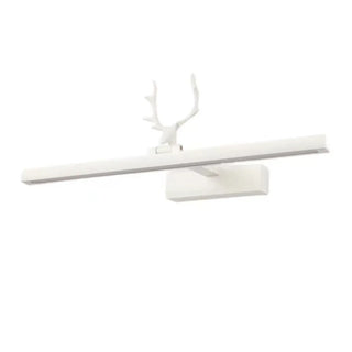 Creative Antler and Linear Design White Vanity Light Zawala Image - 7