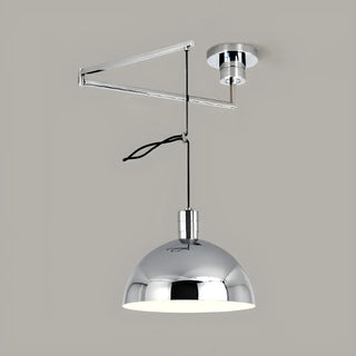 Industrial Modern Dome Iron Dining Room Pendant Light Zawala Image - 12