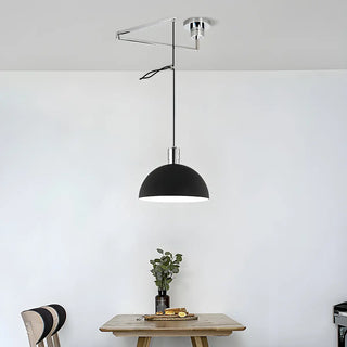 Industrial Modern Dome Iron Dining Room Pendant Light Zawala Image - 7