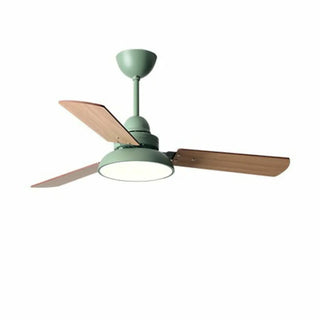 Modern Wood 3 Blades Standard Remote Ceiling Fan Light Zawala Image - 13