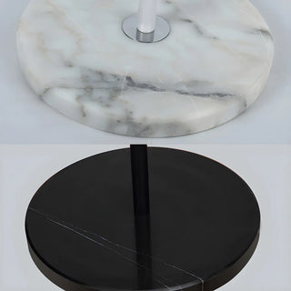 ZOWALA - Modern White Feather Metal Floor Lamp Image - 8