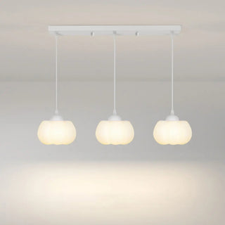ZOWALA - Modern White Acrylic Flower Dining Room Pendant Light Image - 9