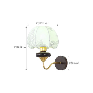 ZOWALA - Modern Metal Fabric Shade Wall Light Image - 15