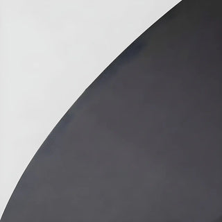 Hallway Black White Geometric Section Flush Mount Light Zawala Image - 9