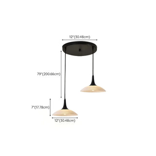 ZOWALA - Modern Classic Cone Metal Pendant Light for Kitchen Image - 16