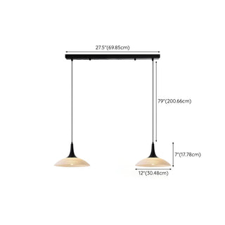 ZOWALA - Modern Classic Cone Metal Pendant Light for Kitchen Image - 17