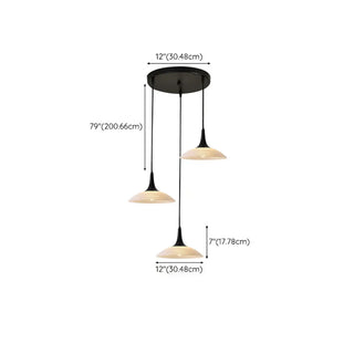 ZOWALA - Modern Classic Cone Metal Pendant Light for Kitchen Image - 18