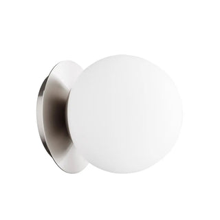 ZOWALA - Modern White Glass Globe Vanity Light Fixture Image - 7