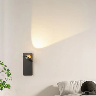 Modern White Circular Rotating Reading Wall Sconce Zawala Image - 22