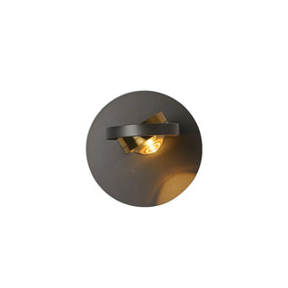 Modern White Circular Rotating Reading Wall Sconce Zawala Image - 7