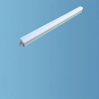 White Modern LED Rectangular Bathroom Vanity Light Zawala Image - 5