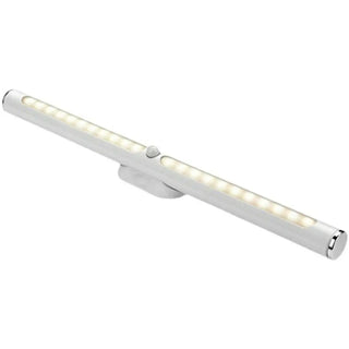 Cloakroom Modern White LED Bar Metal Vanity Light Zawala Image - 5