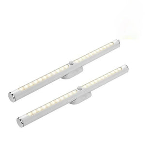 Cloakroom Modern White LED Bar Metal Vanity Light Zawala Image - 7