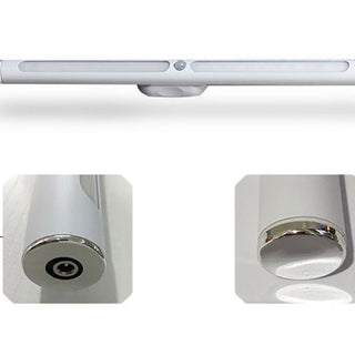 Cloakroom Modern White LED Bar Metal Vanity Light Zawala Image - 8