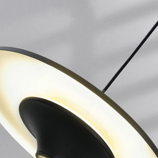 Modern Gold LED UFO Metal Dining Room Pendant Light Zawala Image - 12