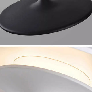 Modern Gold LED UFO Metal Dining Room Pendant Light Zawala Image - 13