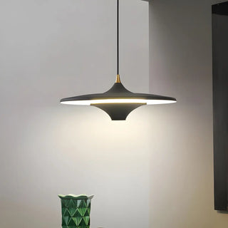 Modern Gold LED UFO Metal Dining Room Pendant Light Zawala Image - 4