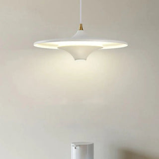 Modern Gold LED UFO Metal Dining Room Pendant Light Zawala Image - 5