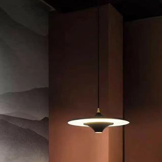 Modern Gold LED UFO Metal Dining Room Pendant Light Zawala Image - 6