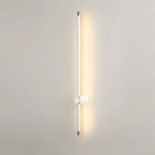 Simple Vertical Aluminum Bathroom White Vanity Light Zawala Image - 10