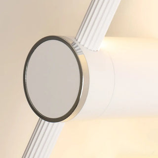 Simple Vertical Aluminum Bathroom White Vanity Light Zawala Image - 19