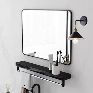Industrial Black Conical LED Vanity Wall Light  Zawala Image - 4