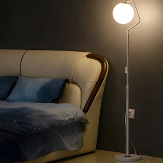 ZOWALA - Modern Globe Metal LED Floor Lamp Image - 9