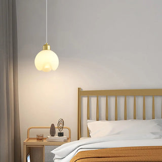 ZOWALA - Ultra Modern Bedroom Gold Pendant Light Adjustable Height Image - 3