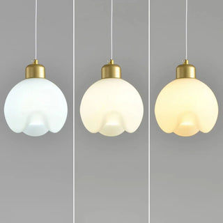 ZOWALA - Ultra Modern Bedroom Gold Pendant Light Adjustable Height Image - 6