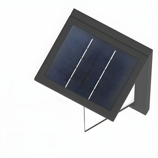 Modern Black Metal Geometric Outdoor LED Wall Light Zawala Image - 19