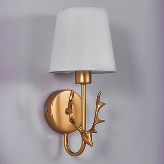 Fabric Shade Bedroom Cylinder Plug-in Wall Lamp Zawala Image - 14