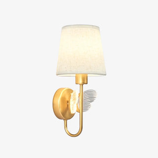 Fabric Shade Bedroom Cylinder Plug-in Wall Lamp Zawala Image - 6